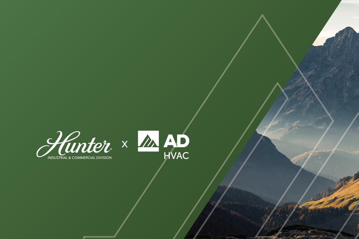 Hunter Industrial Partners with AD’s HVAC Division as a New Supplier