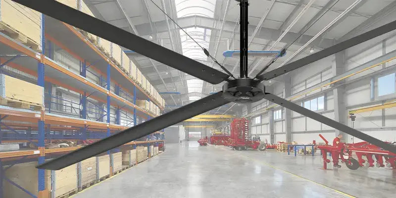 Details on Adjustable Downrods for Industrial Fans