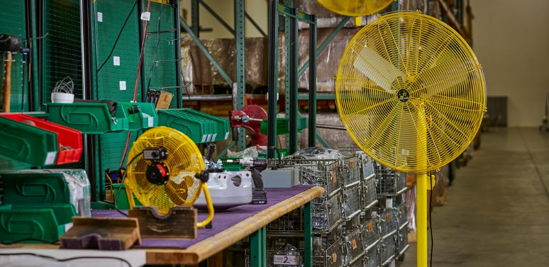 Floor fans